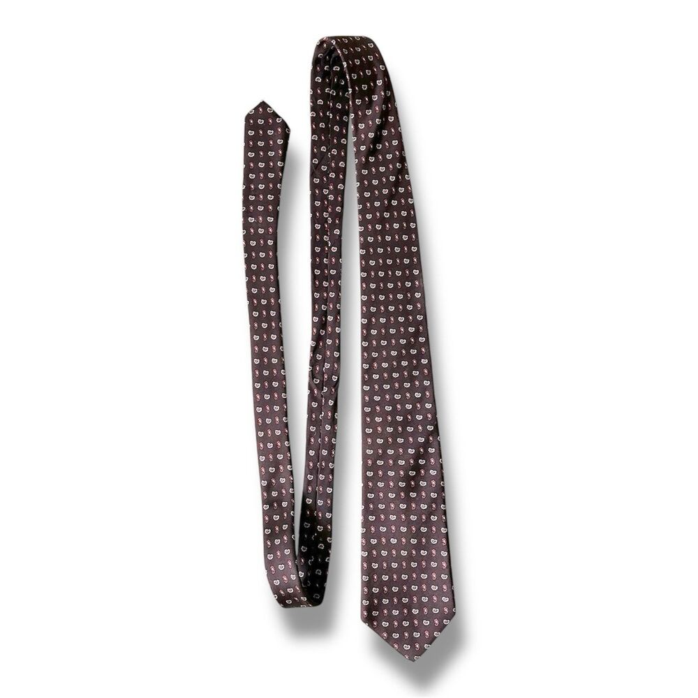 Vintage Hyroop’s Tie 62” X 3.25” Brown Men’s Tie